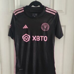 Adidas Messi 10 Year 22/23 Black and Pink Soccer Jersey